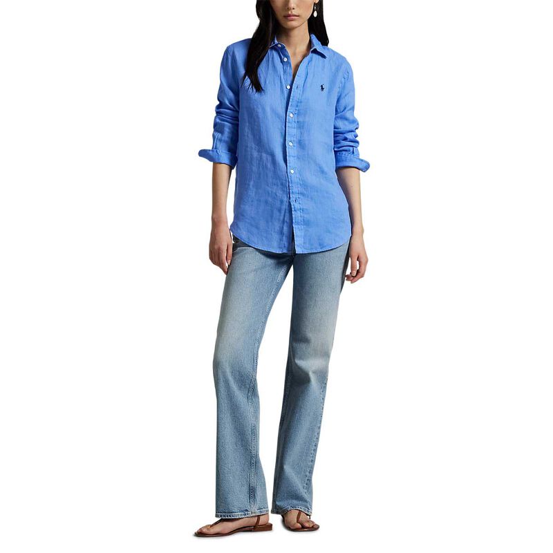Polo Ralph Lauren Classic Long Sleeve Button Front Shirt image number 3